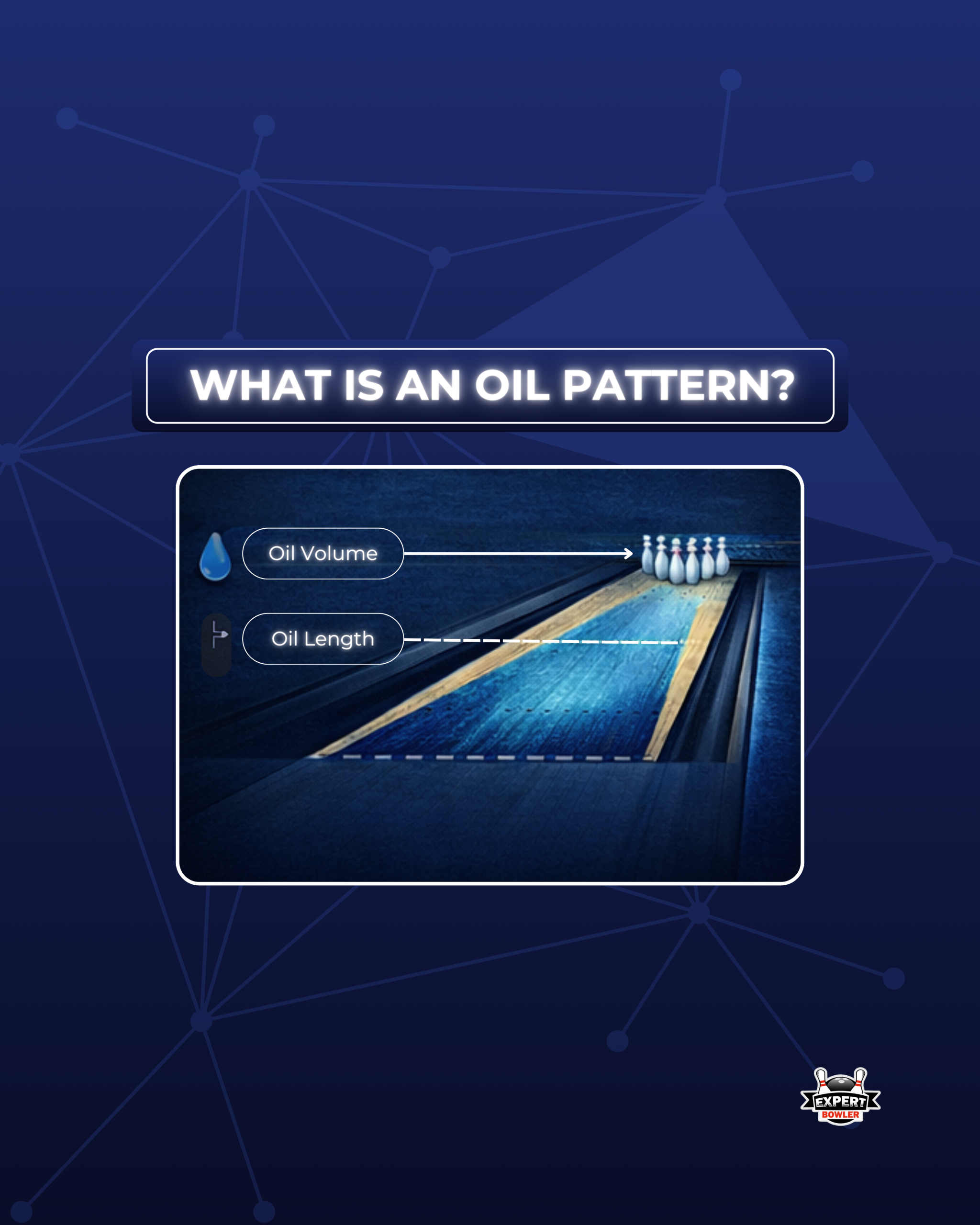How to read lane conditions guide used for identifying oil patterns and improving bowling shot accuracy.