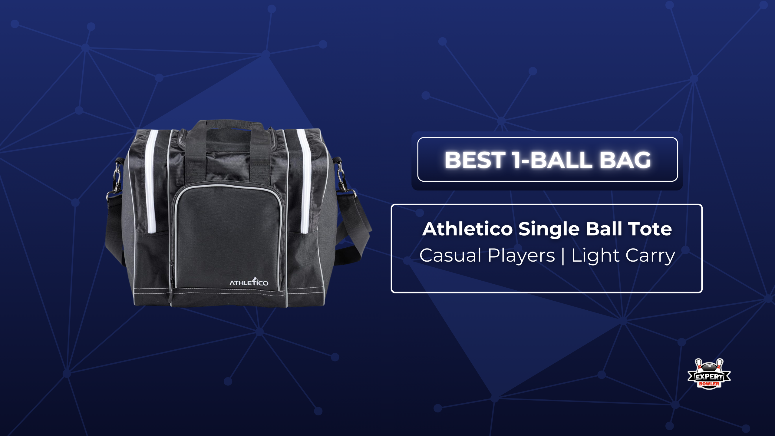 Athletico Single Ball Tote bowling bag