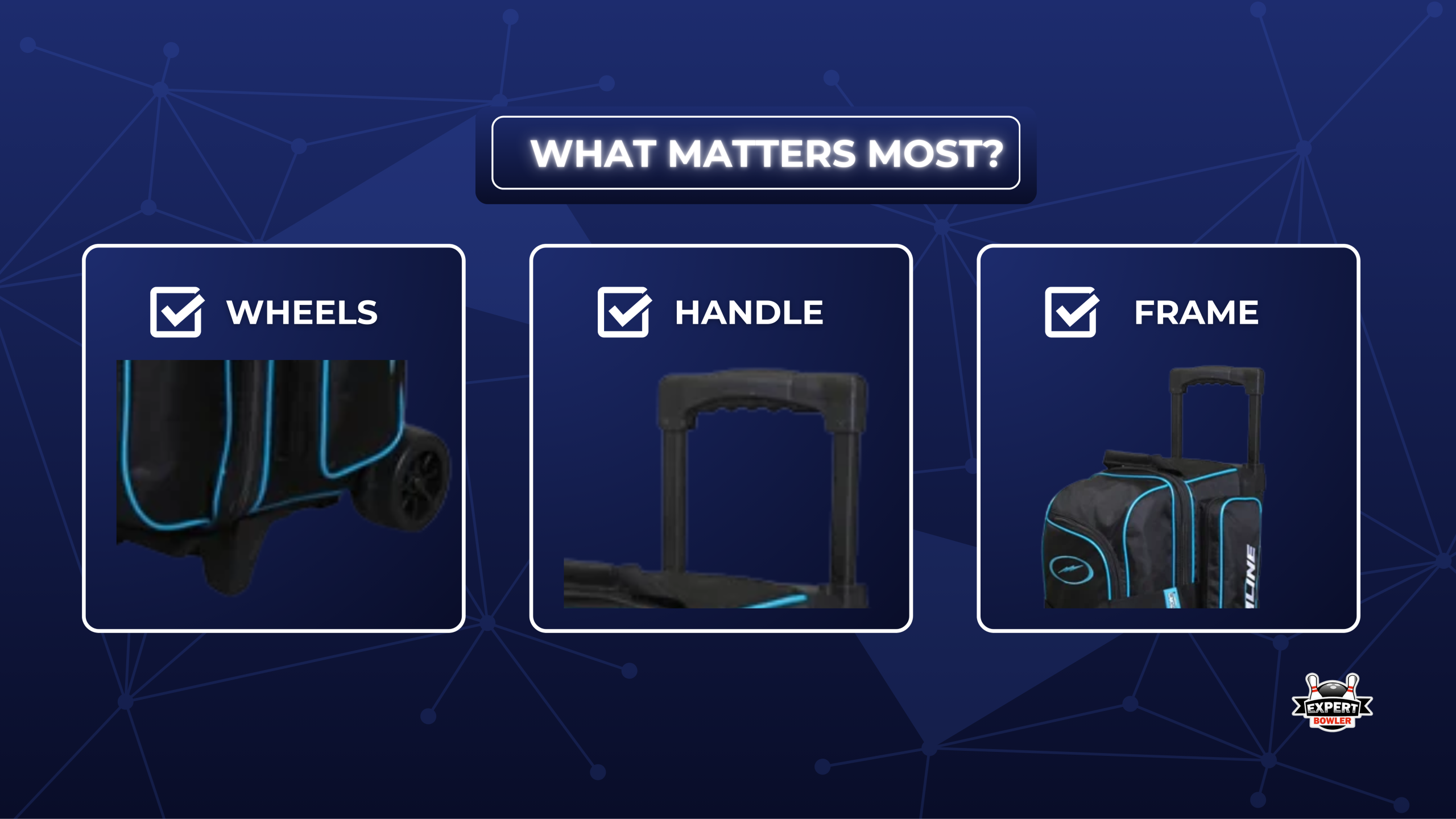 Wheel handle and frame factors that matter most