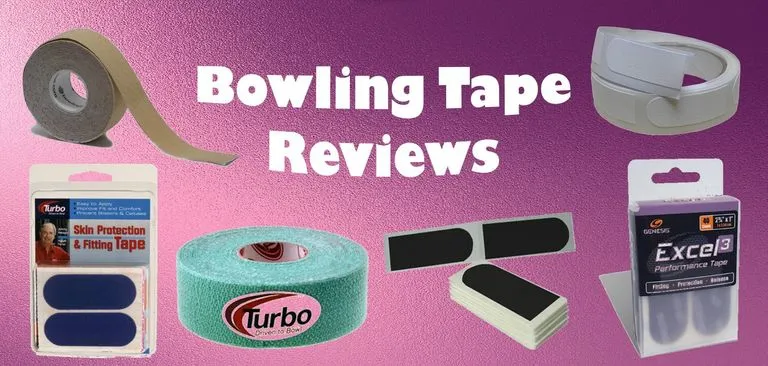 Bowling tape reviews featuring different brands Turbo Excel performance tape forskin protection and fitting